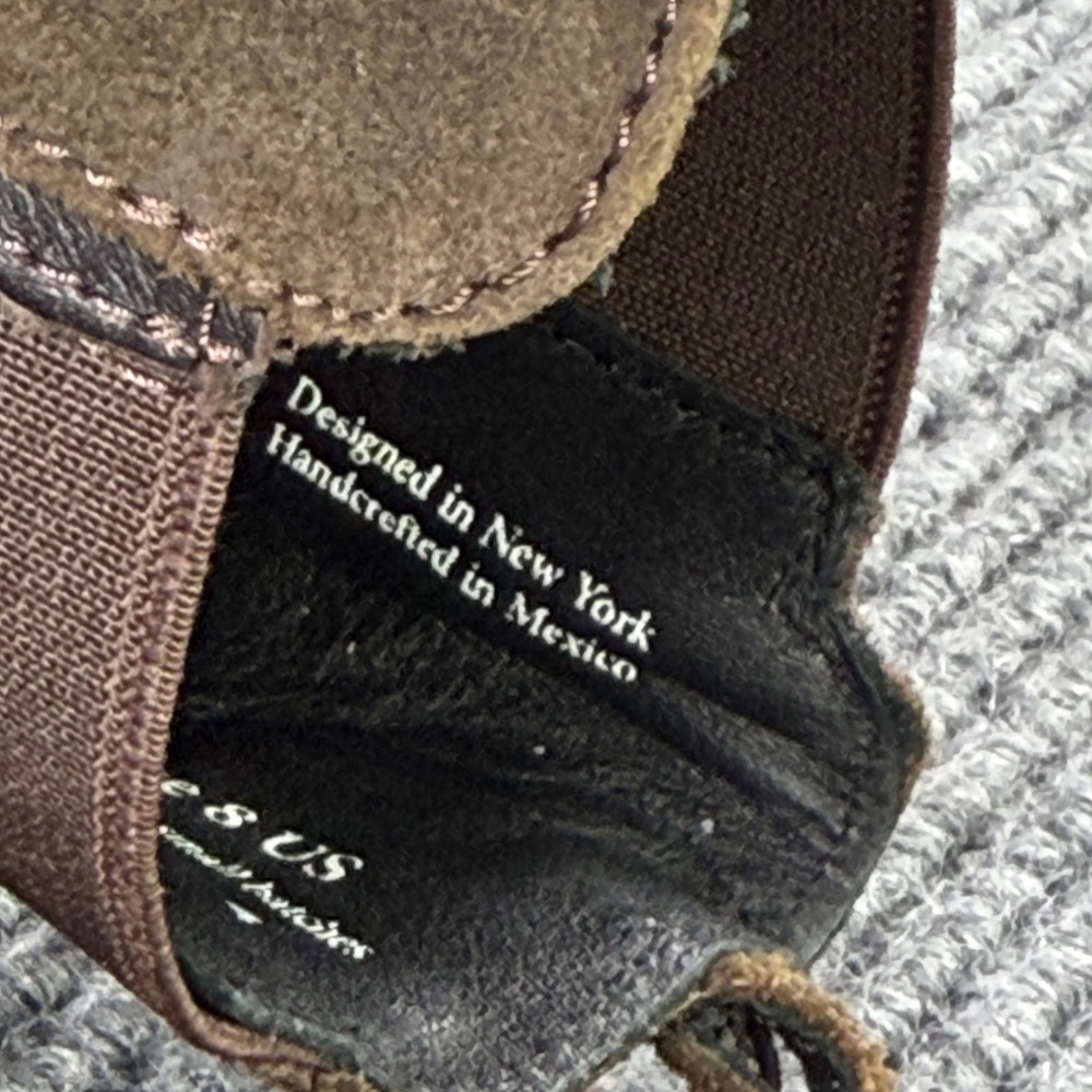 Thursday Boot Co Duchess Dark Brown Suede Sip On Chelsea Boots Womens 8 46057 - Picture 11 of 11